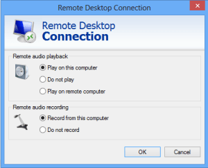 Setting Remote Audio Playback and Recording